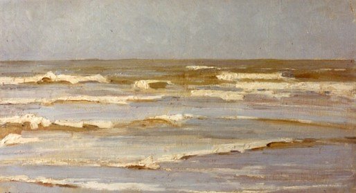 1917 - Mareggiata a Viareggio